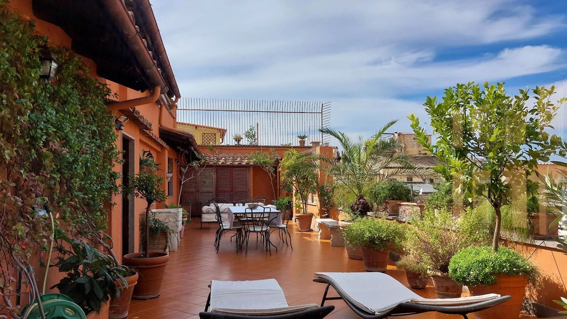 아파트 Treasurerome Spanish Steps Penthouse